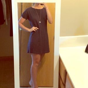 Dark grey T-shirt dress